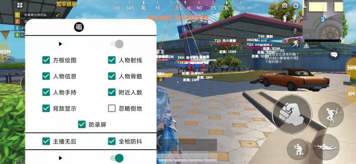 和平精英辅助 - 多功能自瞄透视 - 免费下载极速更新